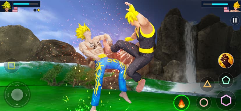 Anime Battle 3D Fighting Games screenshot 3 - screenshot
