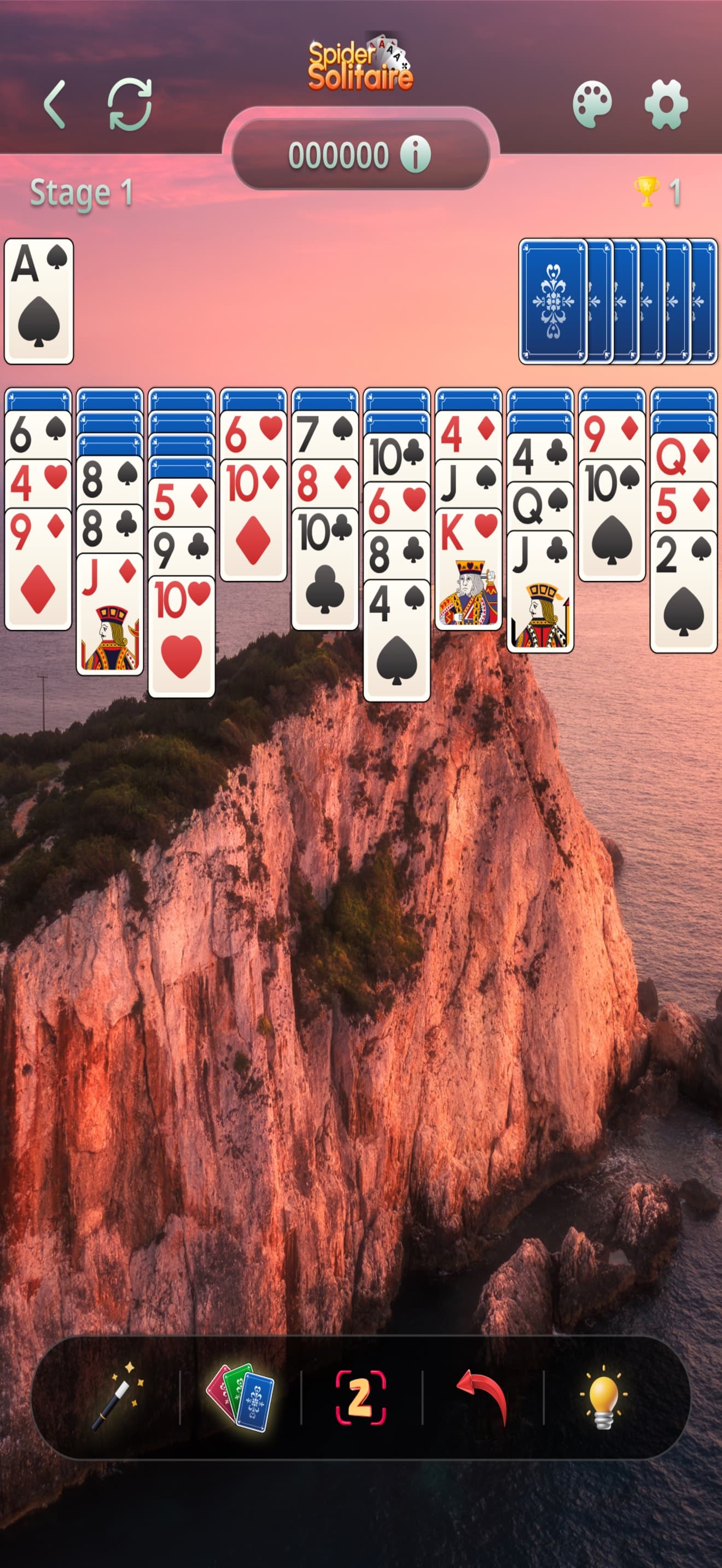 Spider Solitaire Classic: Card screenshot 1 - screenshot