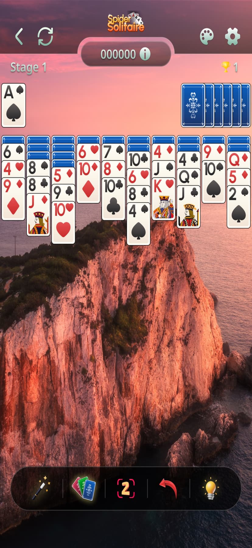 Spider Solitaire Classic: Card screenshot 1 - screenshot