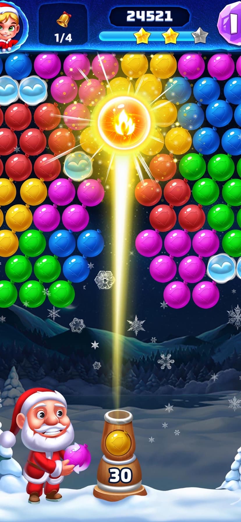 Bubble Shooter - Frozen Pop screenshot 5 - screenshot