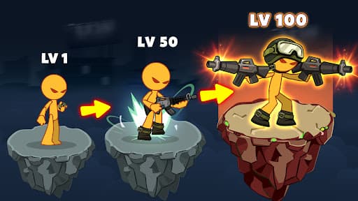 Stickman War: Epic Idle RPG screenshot 5 - screenshot