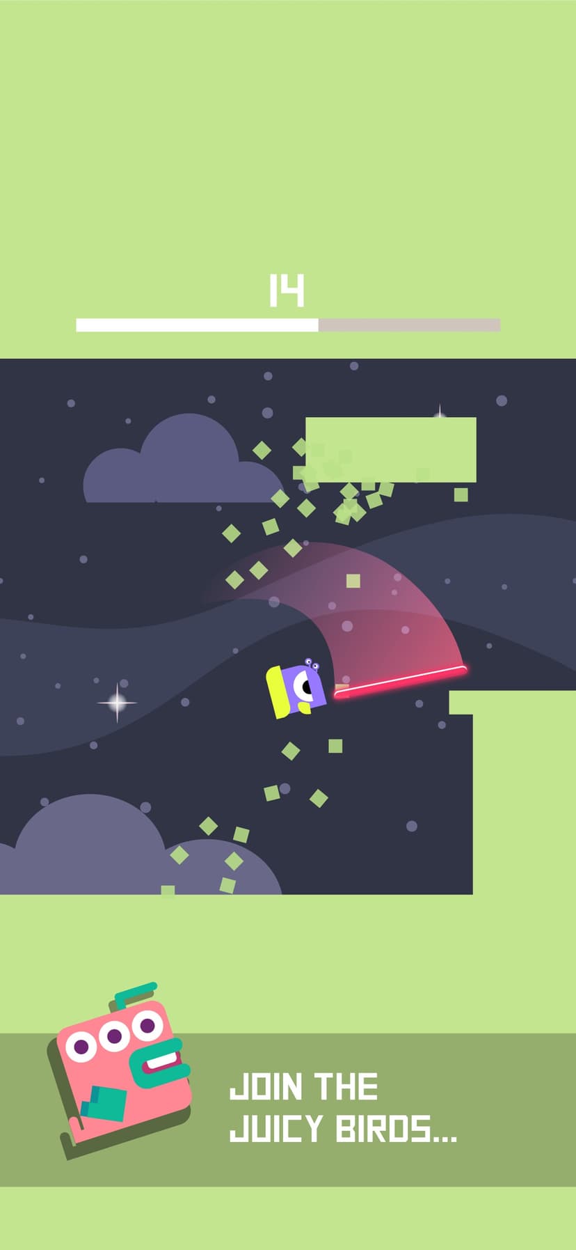 Square Bird Watch - Block Jump screenshot 9 - screenshot