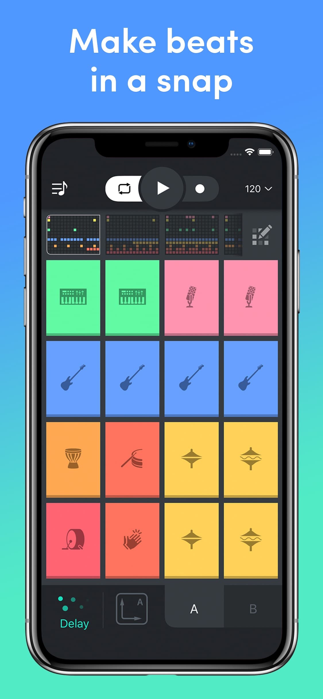 Beat Snap - Music & Beat Maker screenshot 1 - screenshot