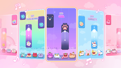 Cat Tiles: Cute Piano Game screenshot 1 - screenshot
