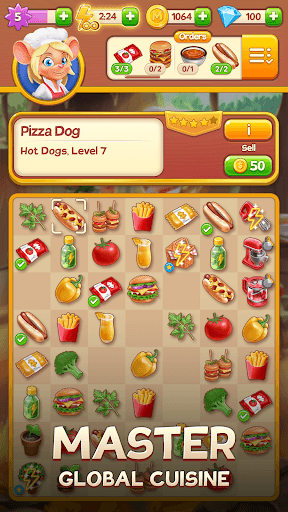 Merge Inn - Cafe Merge Game screenshot 25 - screenshot