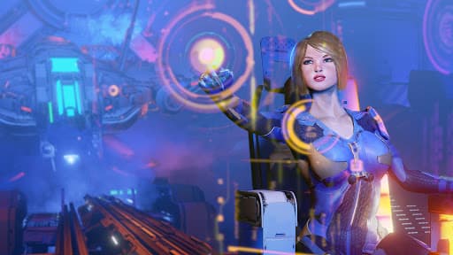 VR Space Stalker screenshot 1 - screenshot