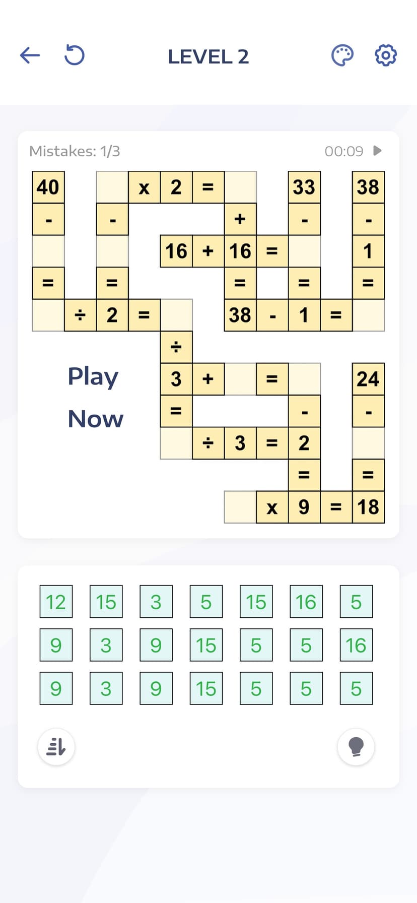 Math Puzzle Games - Crossmath® screenshot 5 - screenshot