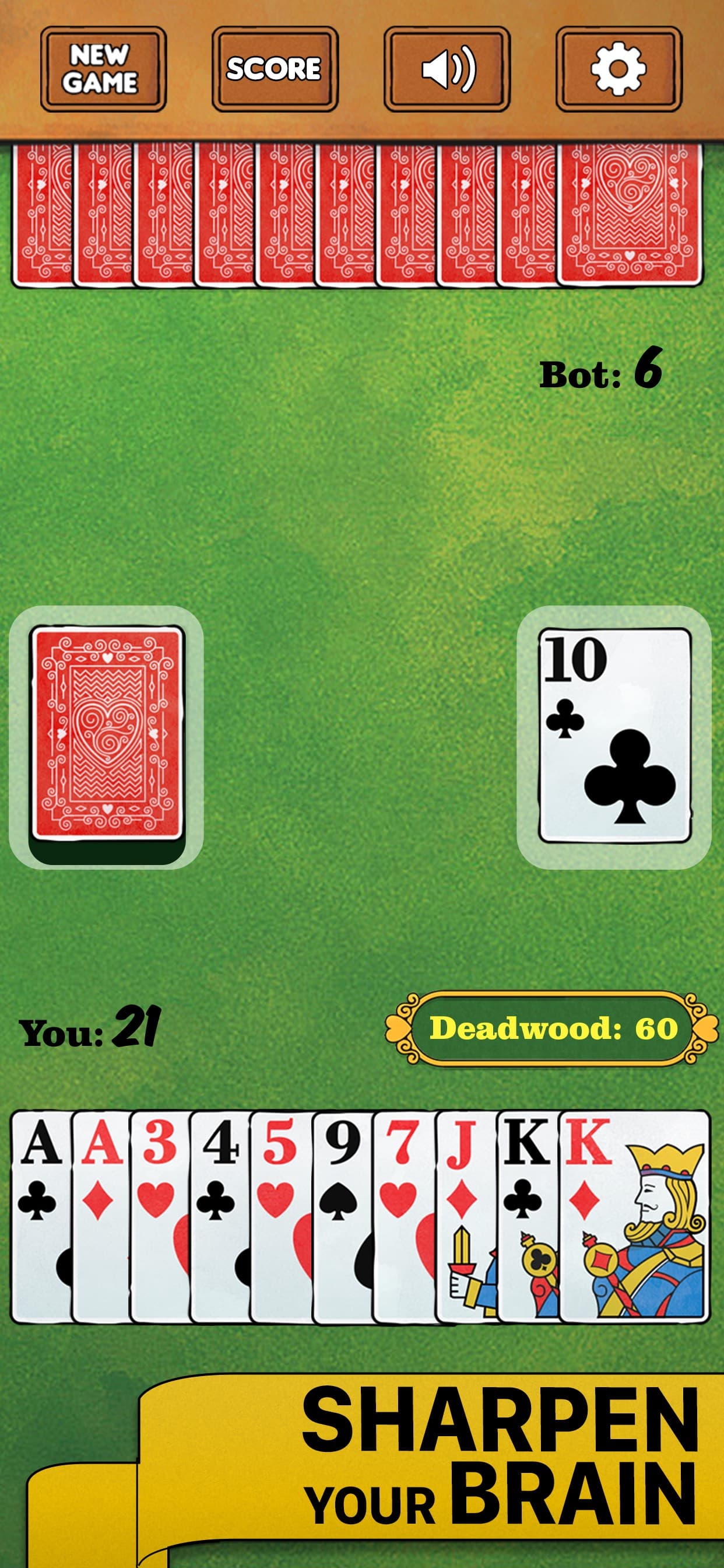 Gin Rummy Card Game Classic screenshot 3 - screenshot
