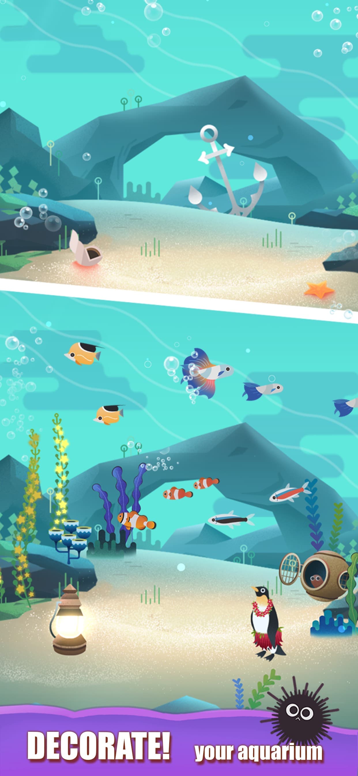 Puzzle Aquarium screenshot 1 - screenshot