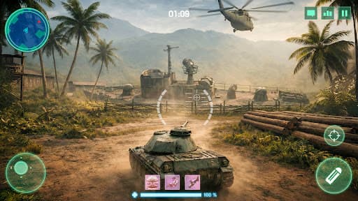 War Machines：Tanks Battle Game screenshot 1 - screenshot