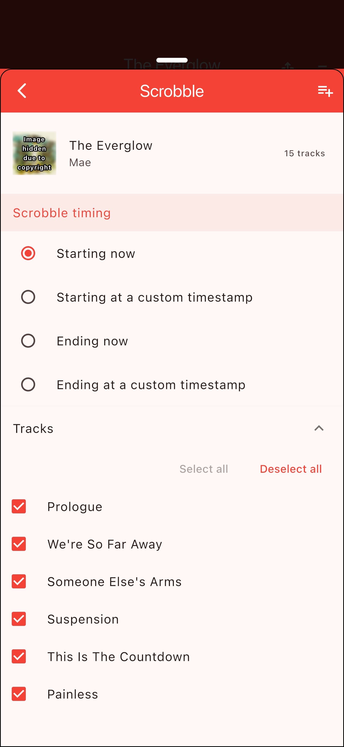 Finale for Last.fm screenshot 10 - screenshot