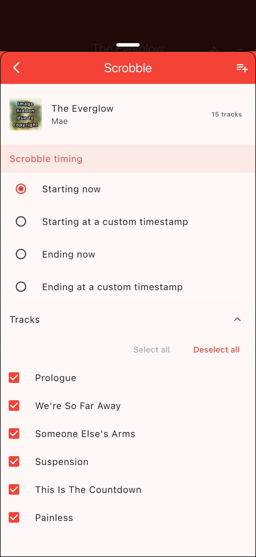 Finale for Last.fm screenshot 10 - screenshot