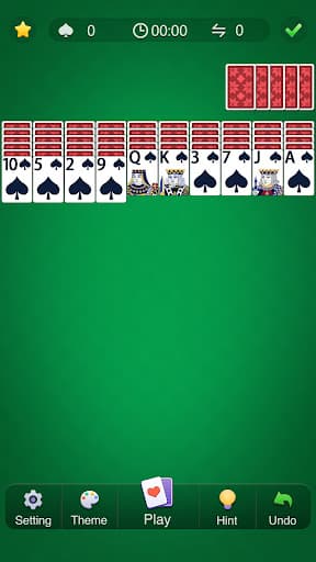Spider Solitaire screenshot 1 - screenshot