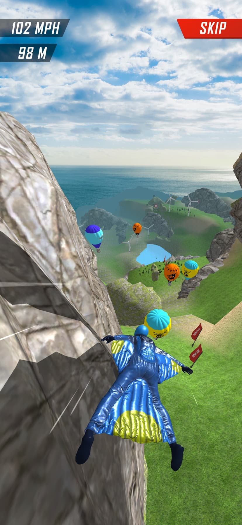 Base Jump Wing Suit Flying screenshot 5 - screenshot