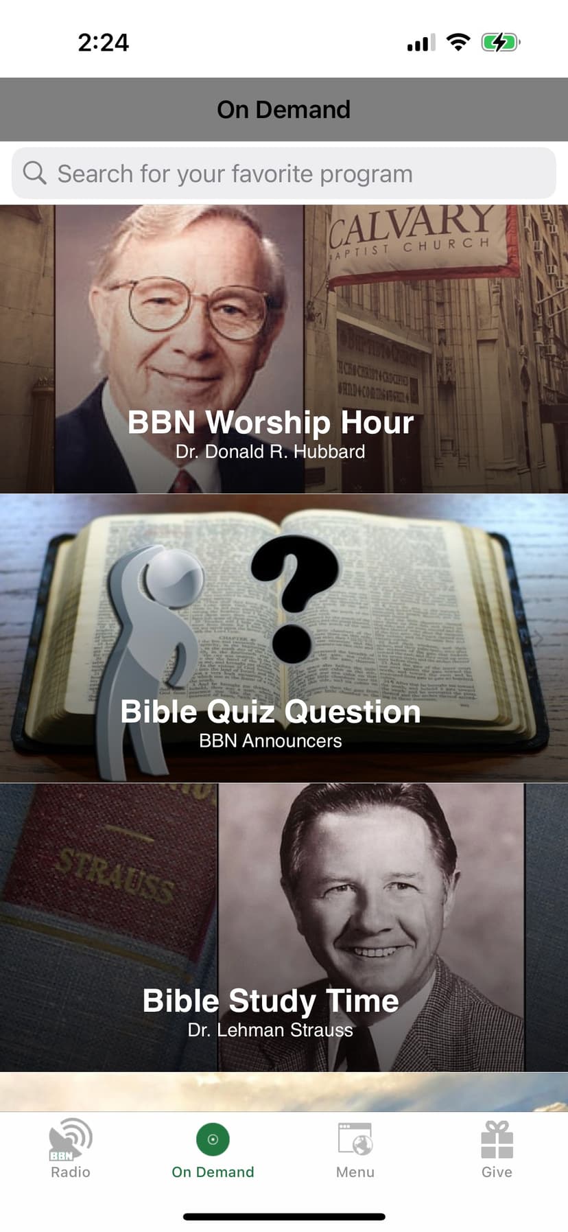 BBN - Christian Radio screenshot 2 - screenshot