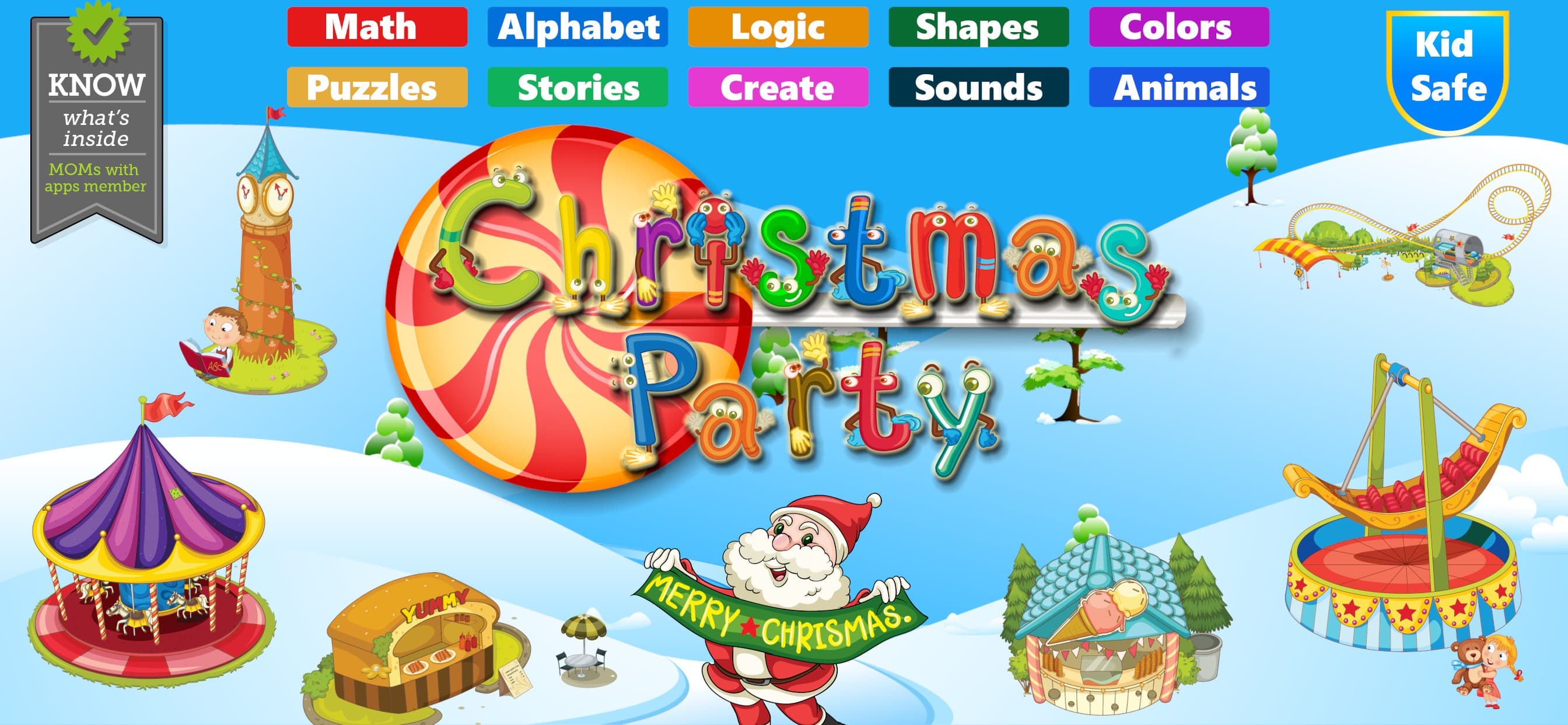Christmas Games Kids Toy Party screenshot 1 - screenshot
