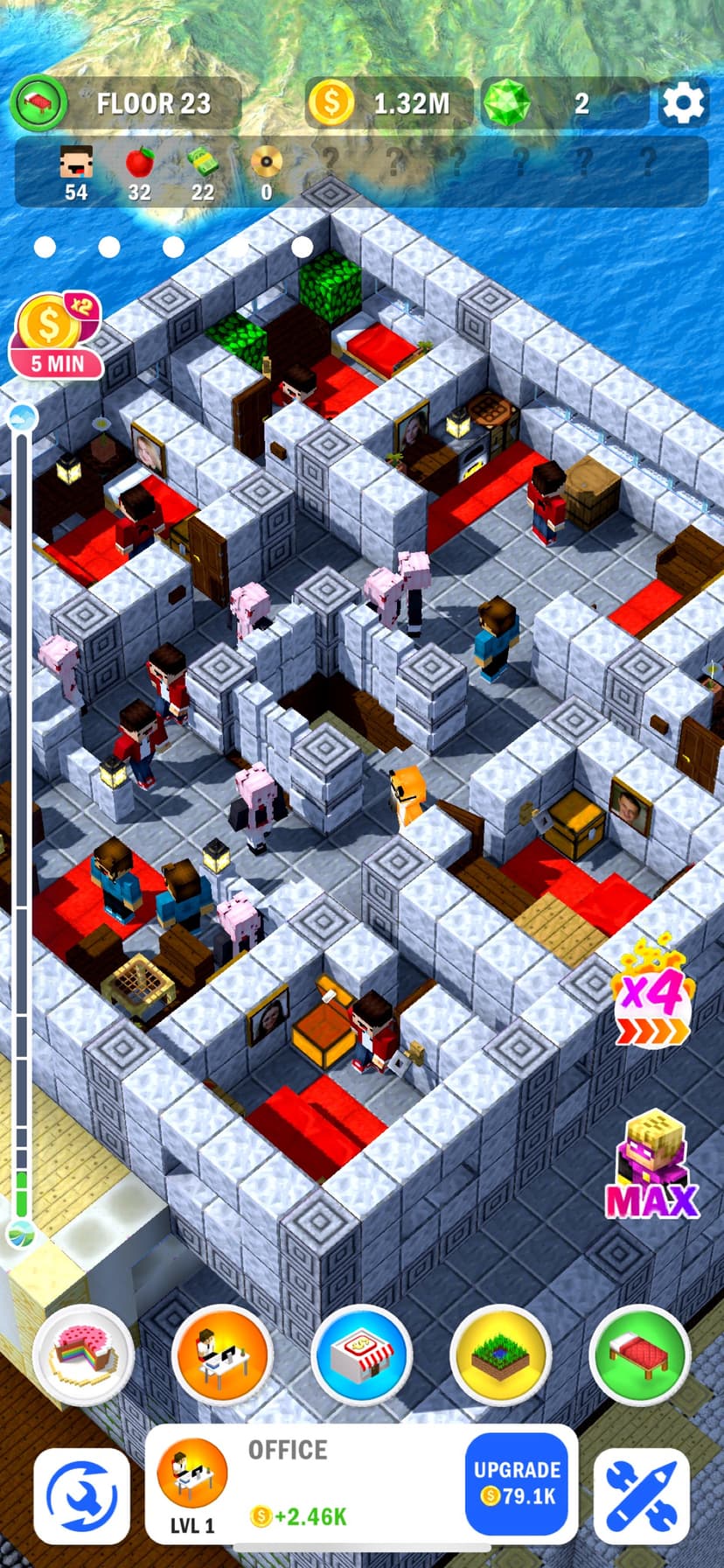 Tower Craft 3D - Idle Building screenshot 1 - screenshot