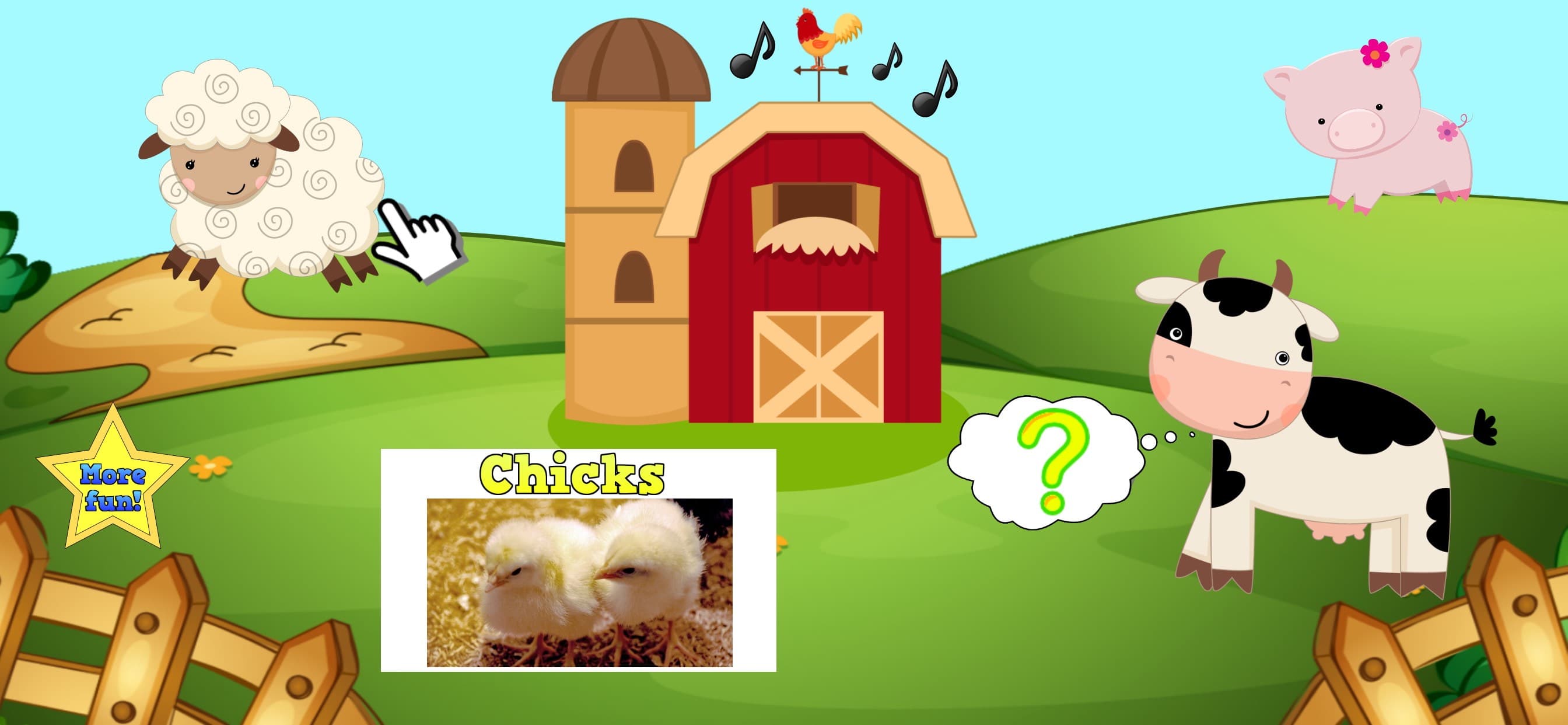 Farm Animal Games! Barnyard screenshot 4 - screenshot