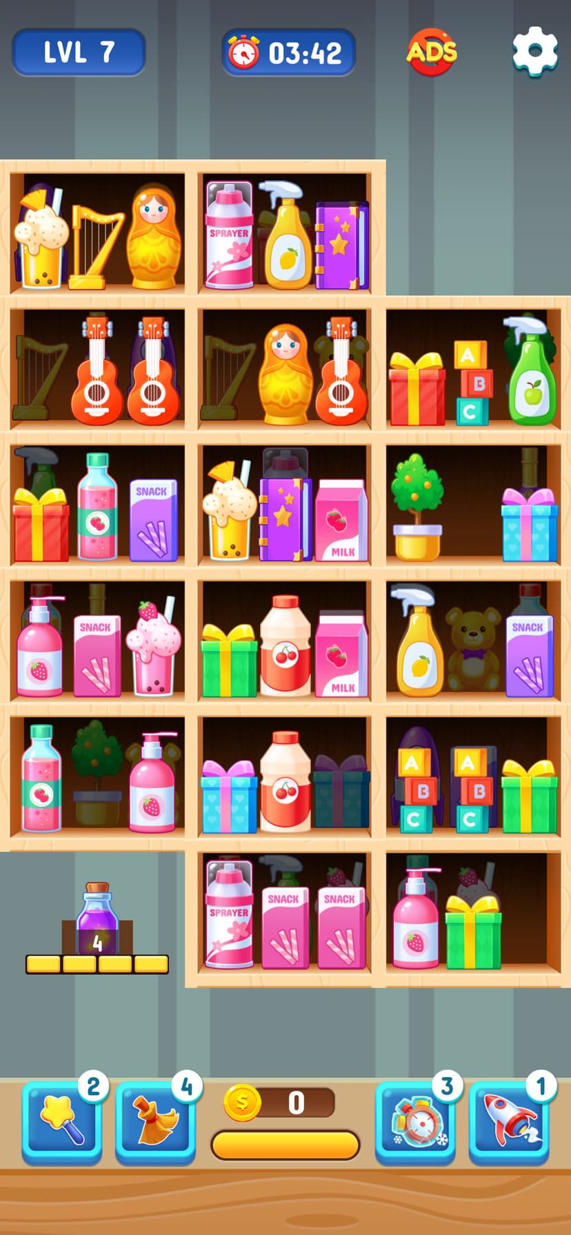 Shelf Sort Puzzle Game screenshot 7 - screenshot