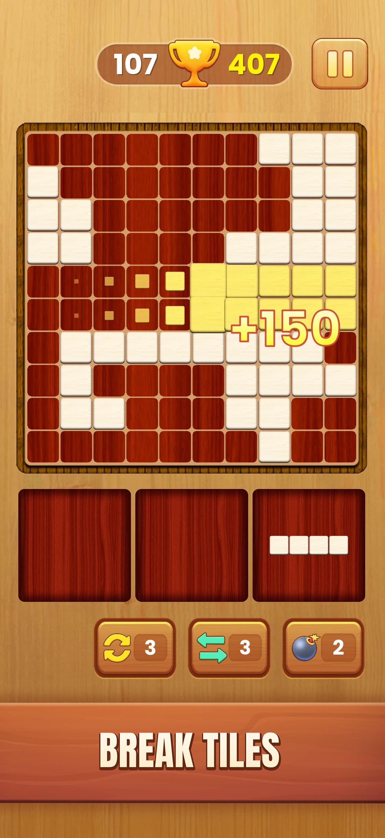 Wooden Puzzle Bliss screenshot 2 - screenshot