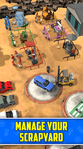 Scrapyard Tycoon Idle Game screenshot 1 - screenshot
