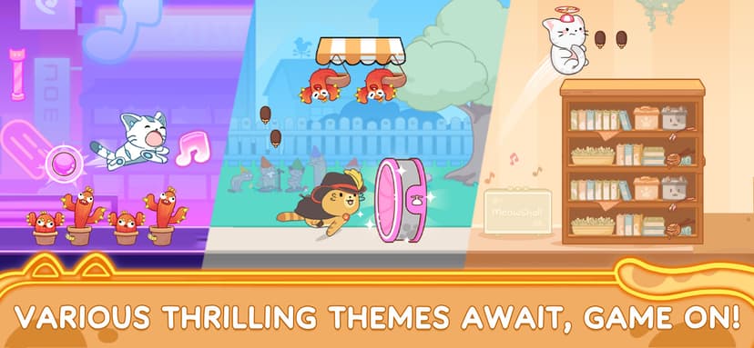 Cat Dash: Cute Cat Music Game screenshot 7 - screenshot