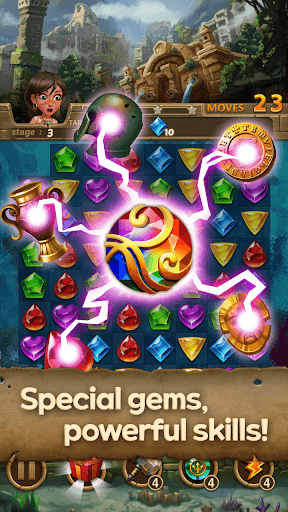 Jewels Atlantis: Puzzle game screenshot 10 - screenshot