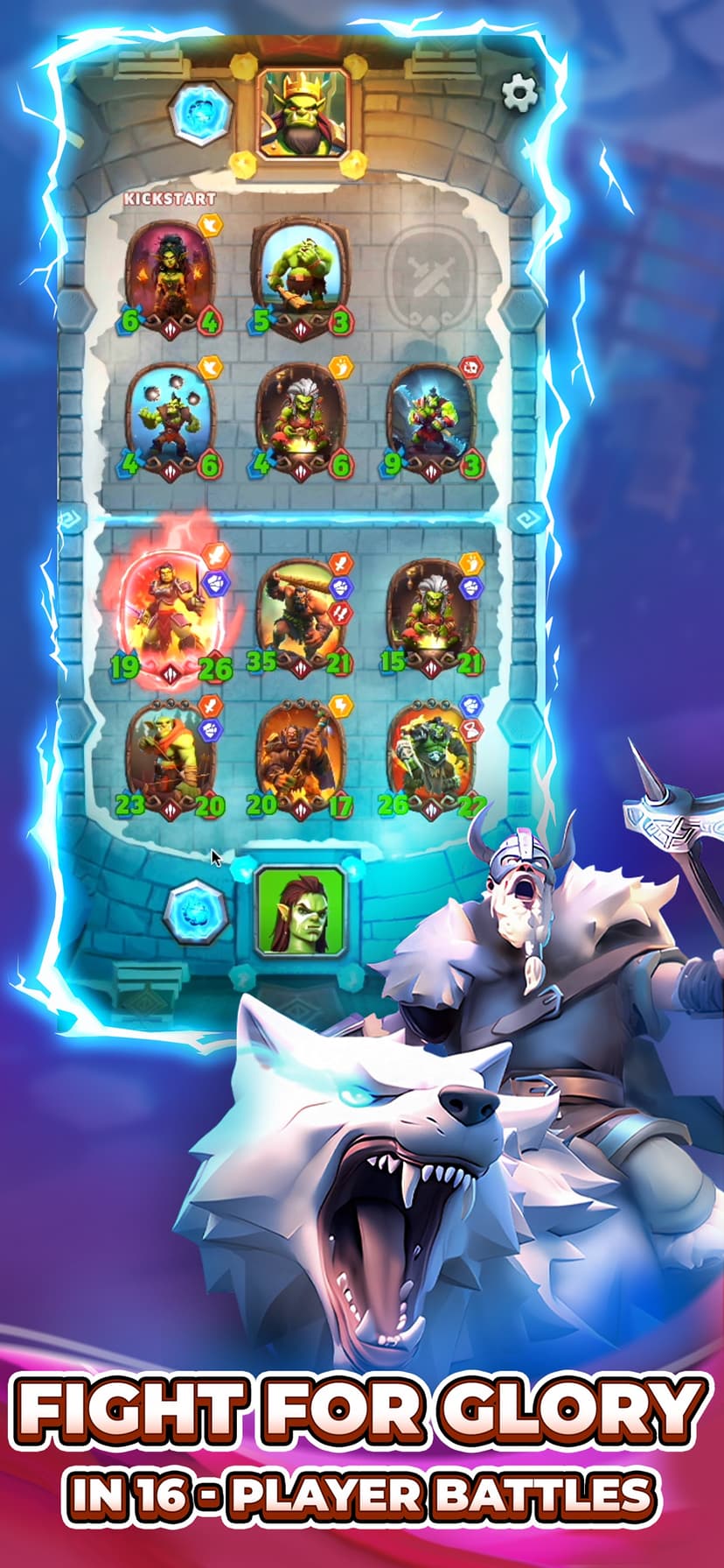 ARCANE RUSH: Auto Battler screenshot 1 - screenshot