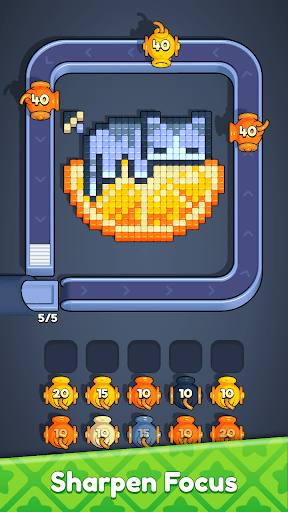 Paint Flow: Pixel Puzzle screenshot 1 - screenshot