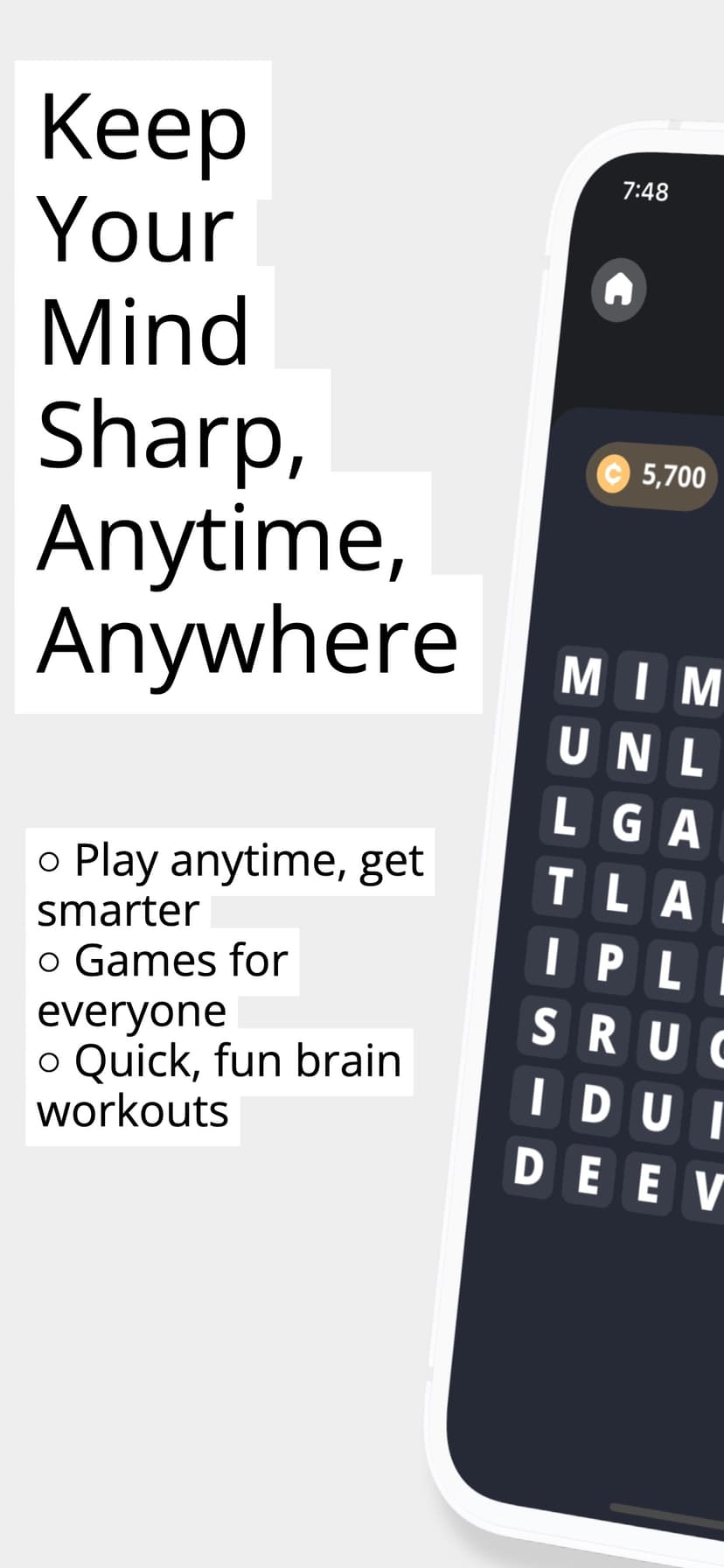 Strands WordBox Word Search screenshot 1 - screenshot