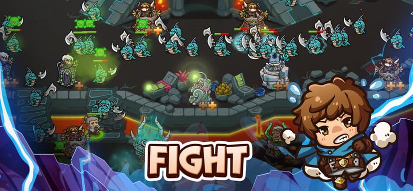 Crazy Defense Heroes: RPG TD screenshot 3 - screenshot