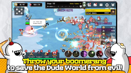 Boomerang RPG:Watch out, Dude! screenshot 3 - screenshot