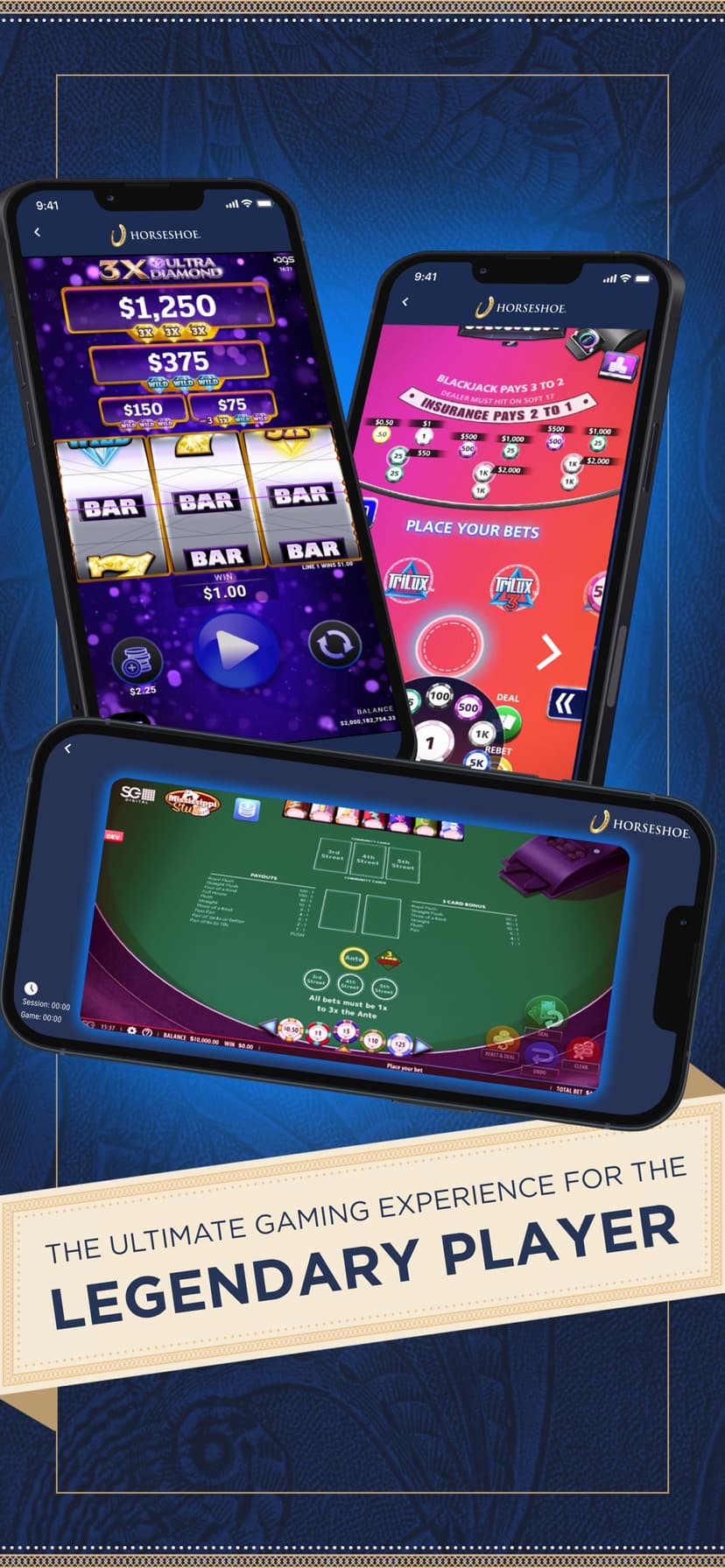 Horseshoe Online Casino screenshot 3 - screenshot
