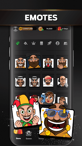 Jawaker Hand, Tarneeb & Trix screenshot 12 - screenshot