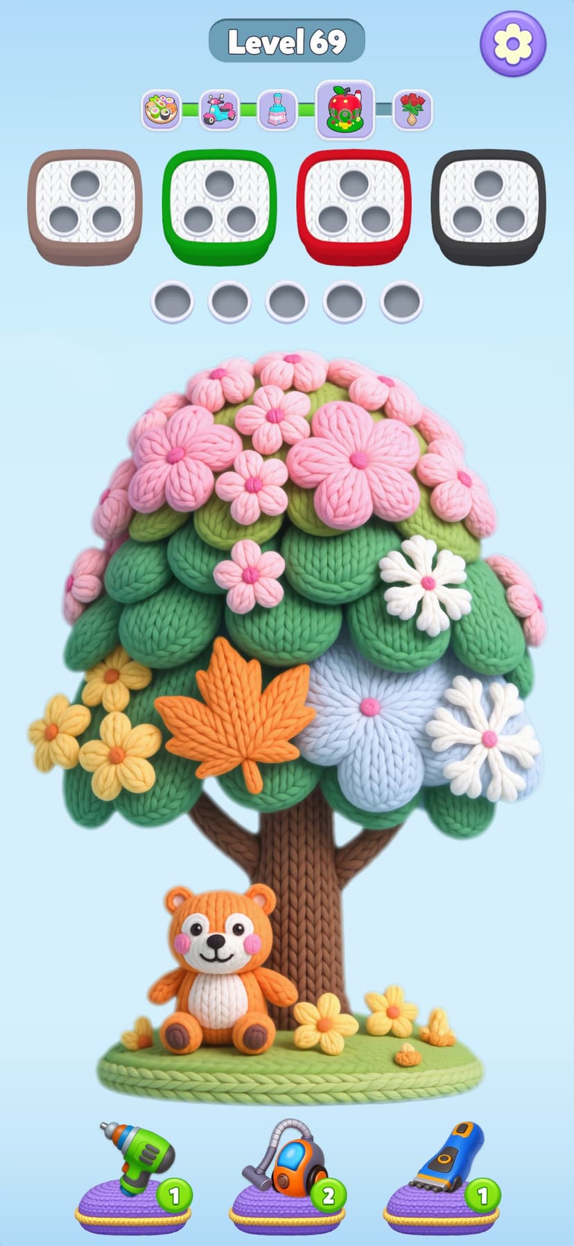 Wool Saga 3D - Knit Jam Puzzle screenshot 4 - screenshot