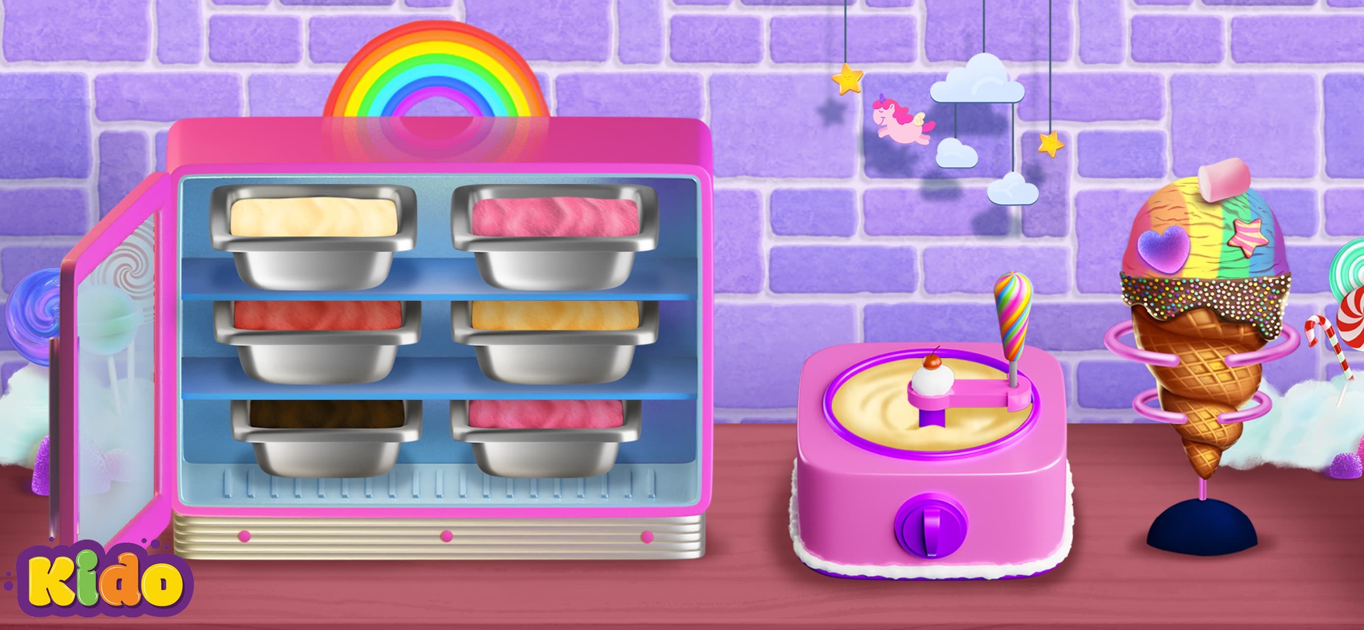 Ice Cream Making Game For Kids screenshot 3 - screenshot