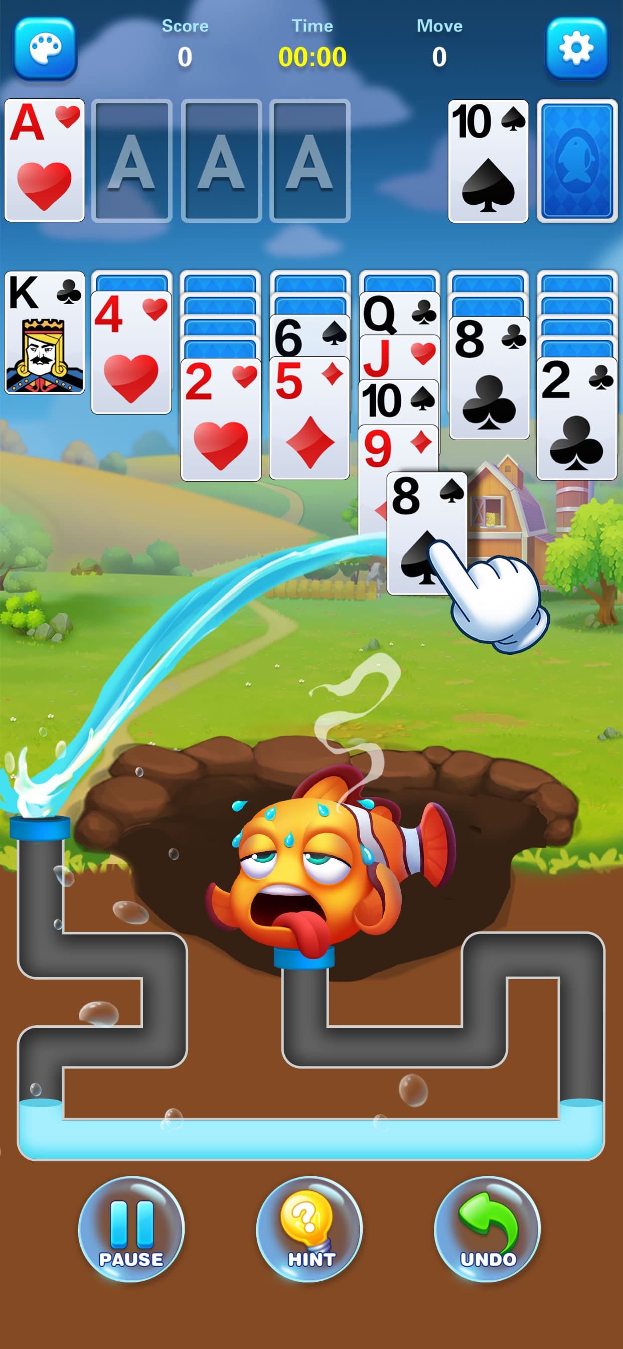 Solitaire Fish: Card Game screenshot 1 - screenshot