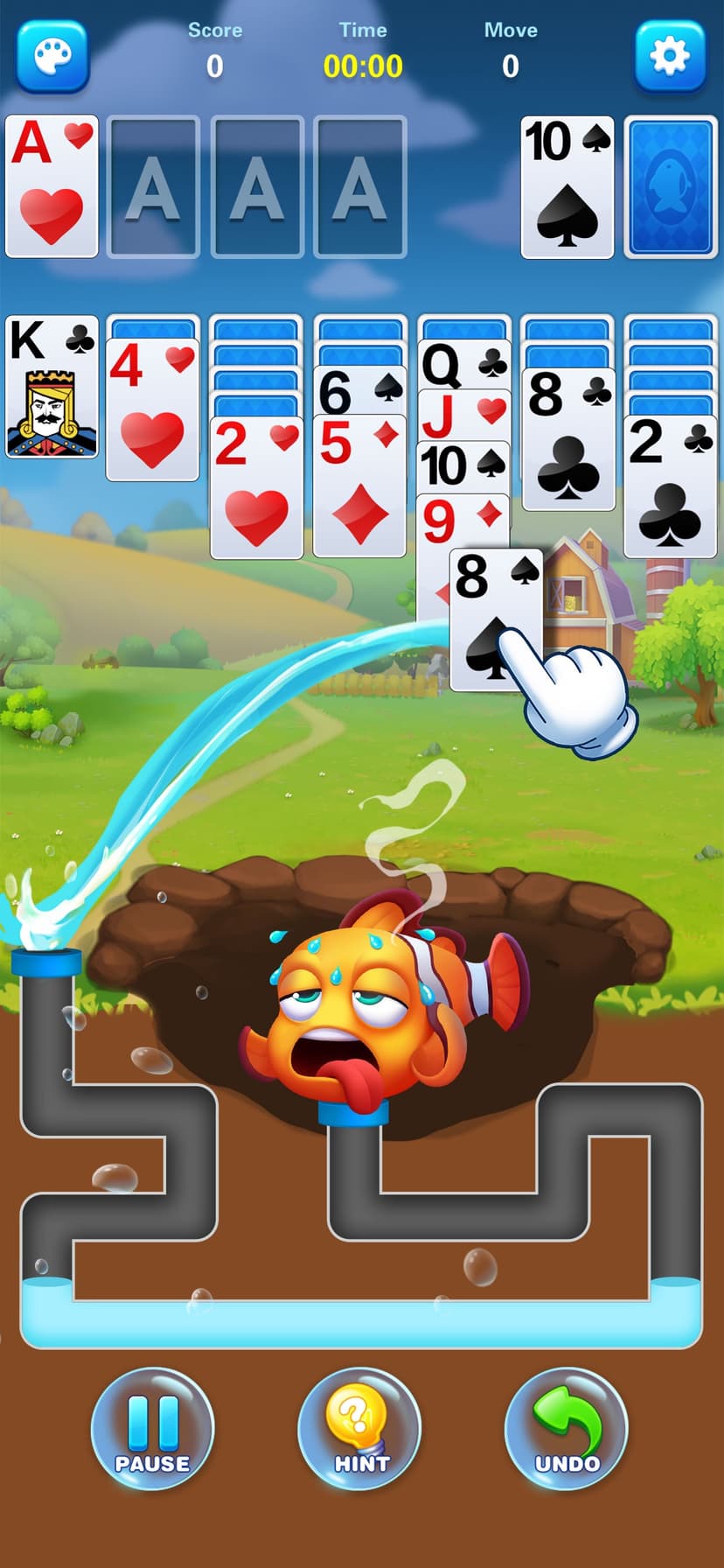 Solitaire Fish: Card Game screenshot 1 - screenshot
