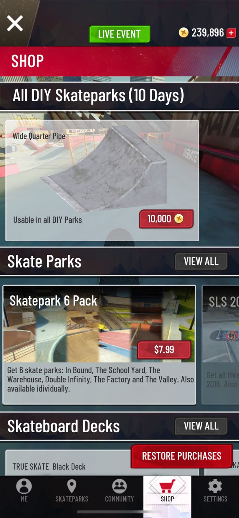 True Skate screenshot 6 - screenshot