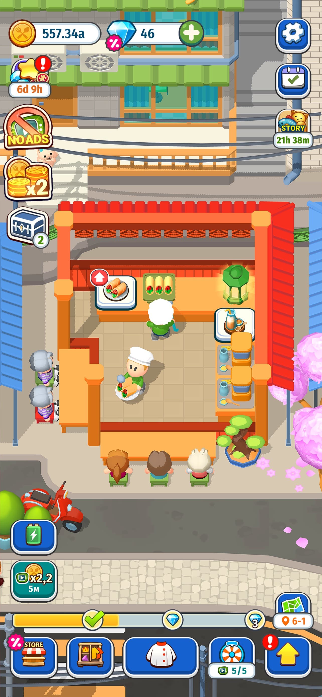 Foodventure Inc: Idle Tycoon screenshot 2 - screenshot