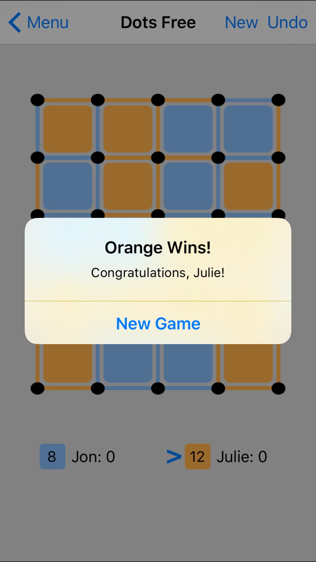 Dots + Boxes screenshot 2 - screenshot