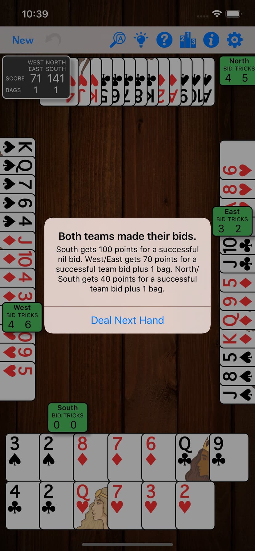 Spades screenshot 5 - screenshot