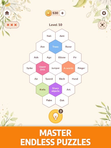 Hexa Ties: Word Associations screenshot 17 - screenshot