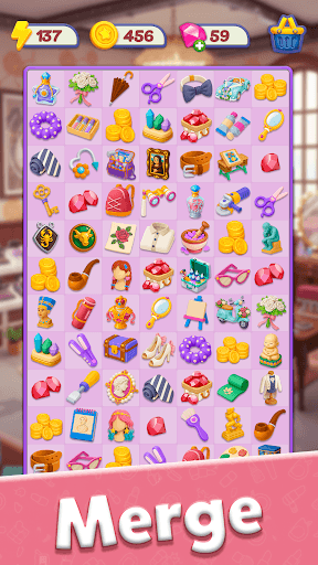 Glow Tales: Merge & Makeover screenshot 1 - screenshot