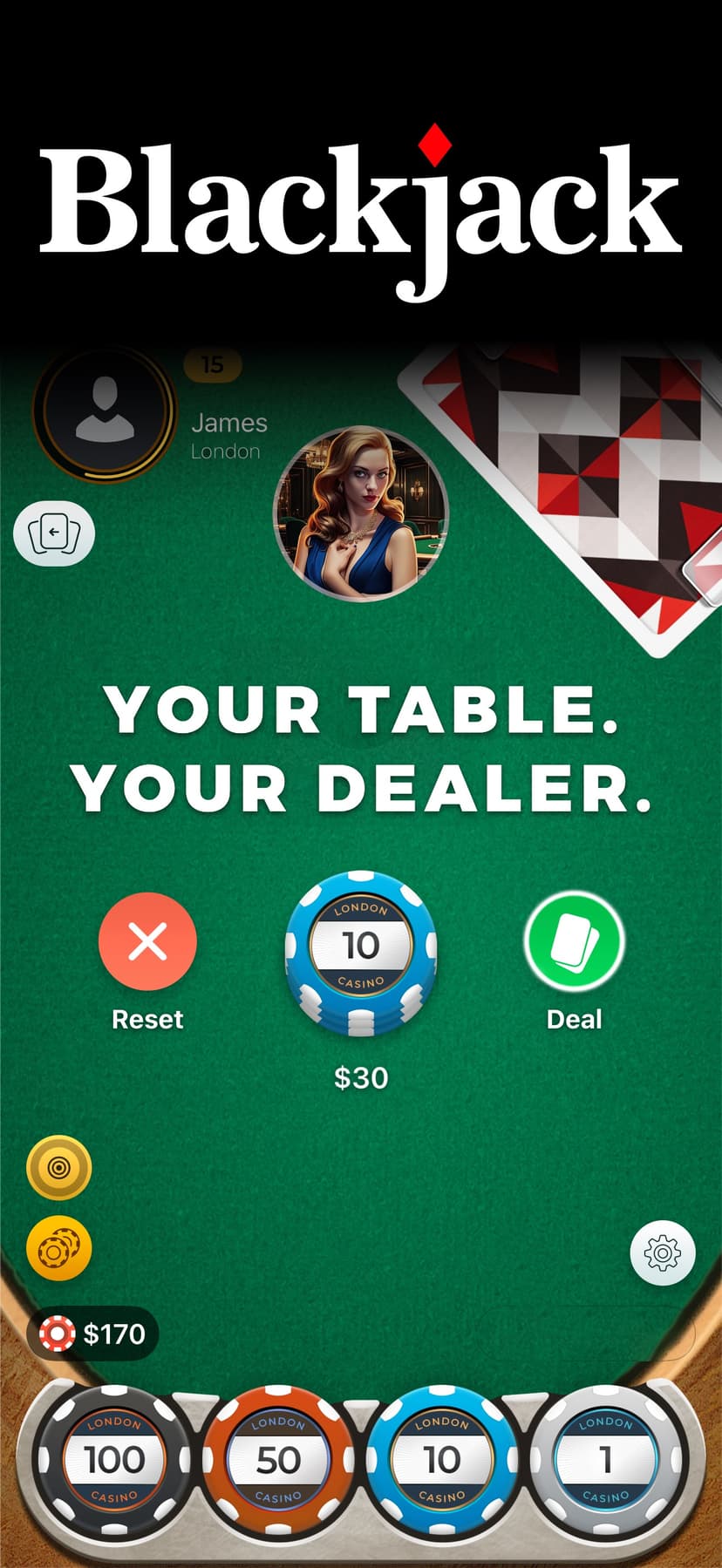 Blackjack screenshot 4 - screenshot