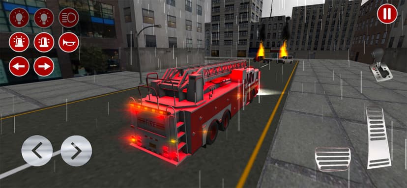 Real Fire Truck Simulator 2023 screenshot 2 - screenshot