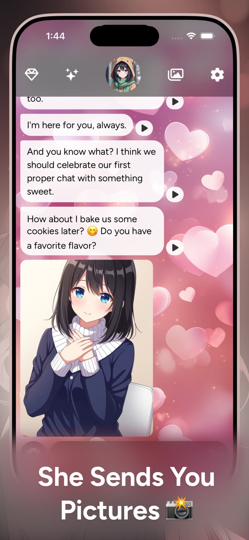 WaifuChat: AI Anime Fantasy screenshot 4 - screenshot