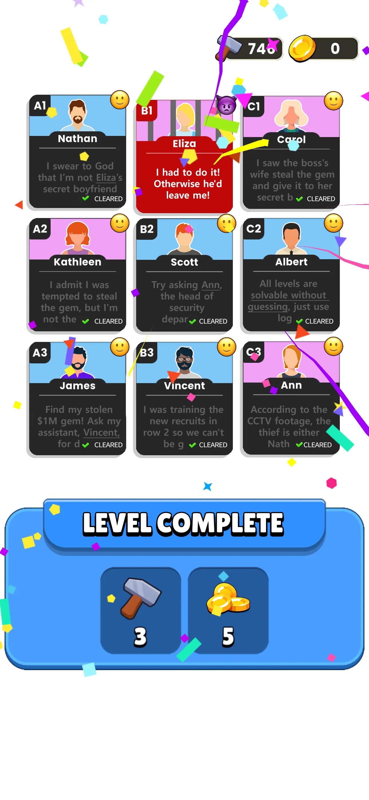 Clue Master - Logic Puzzles screenshot 7 - screenshot