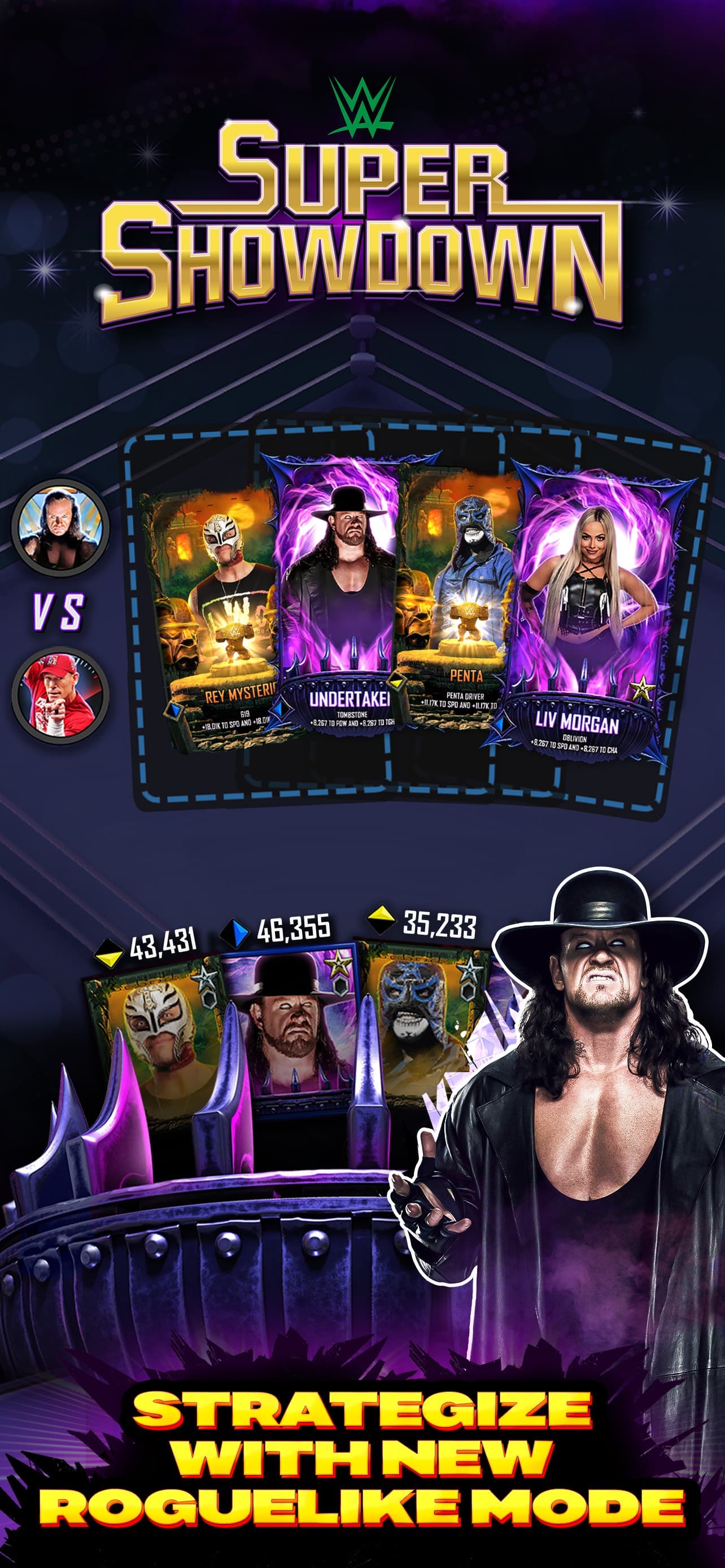 WWE SuperCard - Wrestling Game screenshot 2 - screenshot
