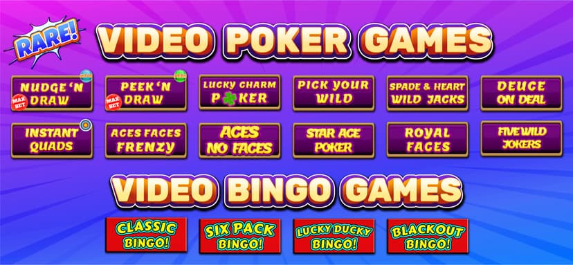 Multi Hand Video Poker & Bingo screenshot 1 - screenshot